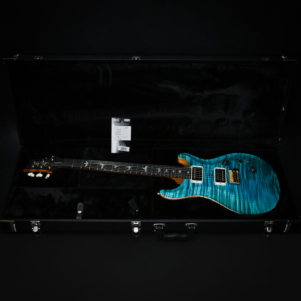 PRS Custom 24 10-Top Electric Guitar- Carroll Blue 2024 (0396605)