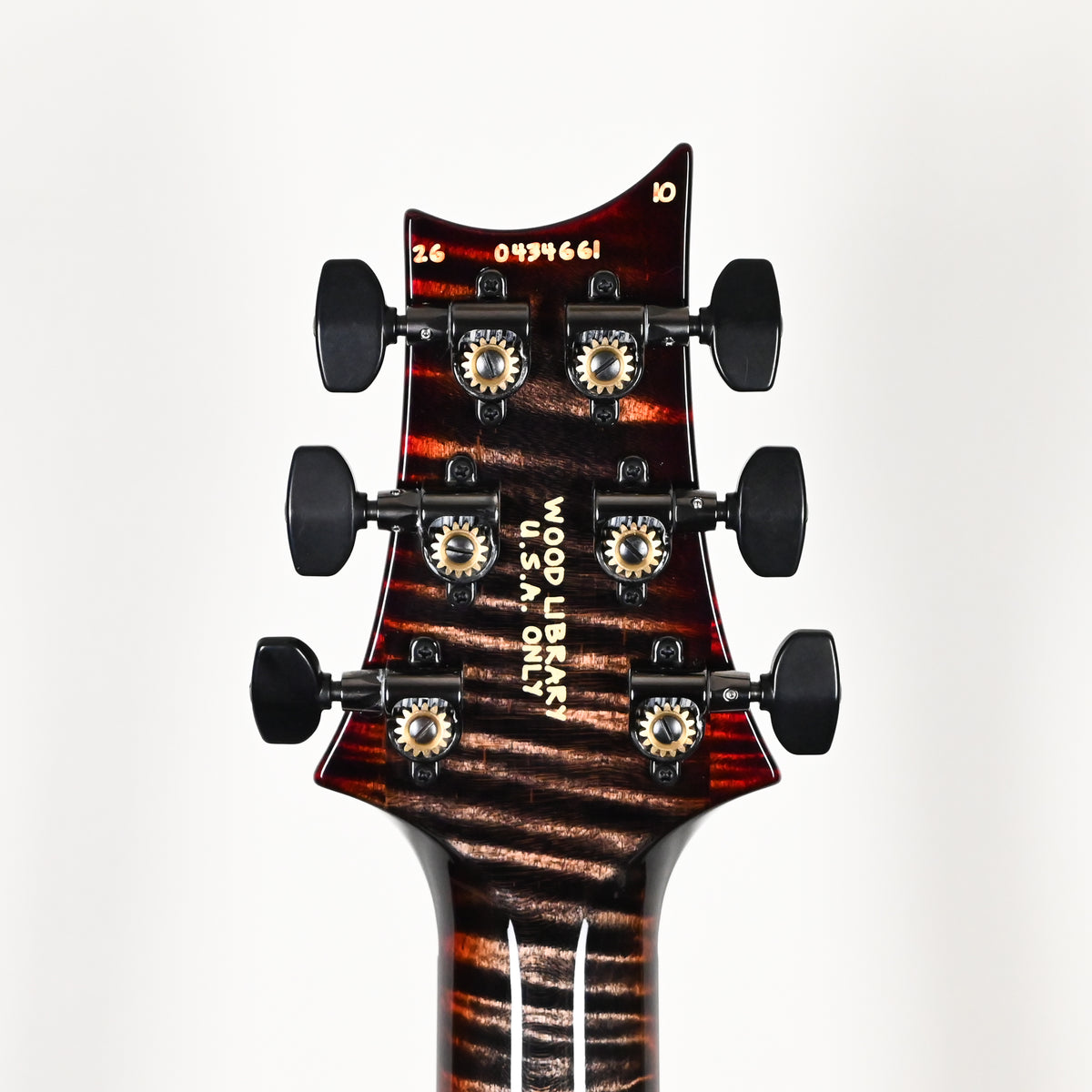 PRS Custom 24 Wood Library w/ 10-Top, Brazilian Rosewood, & DMO Pickups- Charcoal Cherry Burst 2026 (0434661)