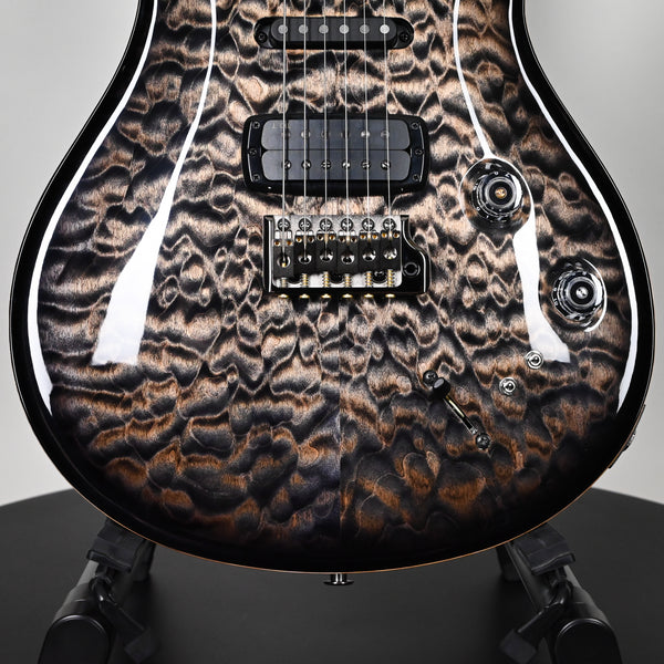 PRS Modern Eagle V Wood Library w/ 10-Top & Brazilian Rosewood Fingerboard Electric Guitar- Charcoal Black 2025 (0414984)