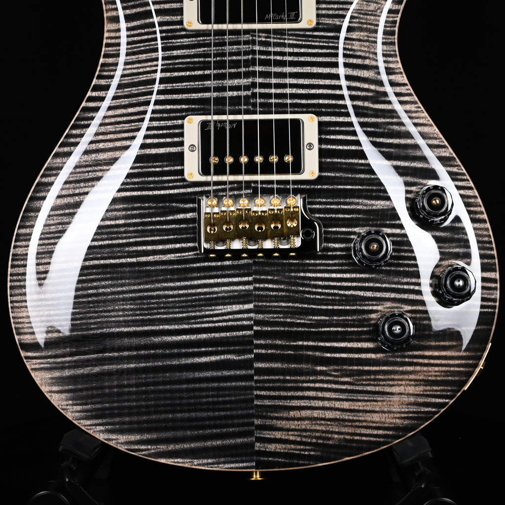 PRS Wood Library McCarty Tremolo w/ 10 Top- Charcoal (Natural Back) 2026 (0430017)