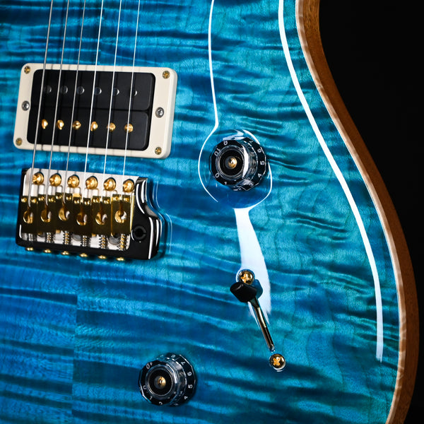 PRS Custom 24 10-Top Electric Guitar- Carroll Blue 2024 (0396605)