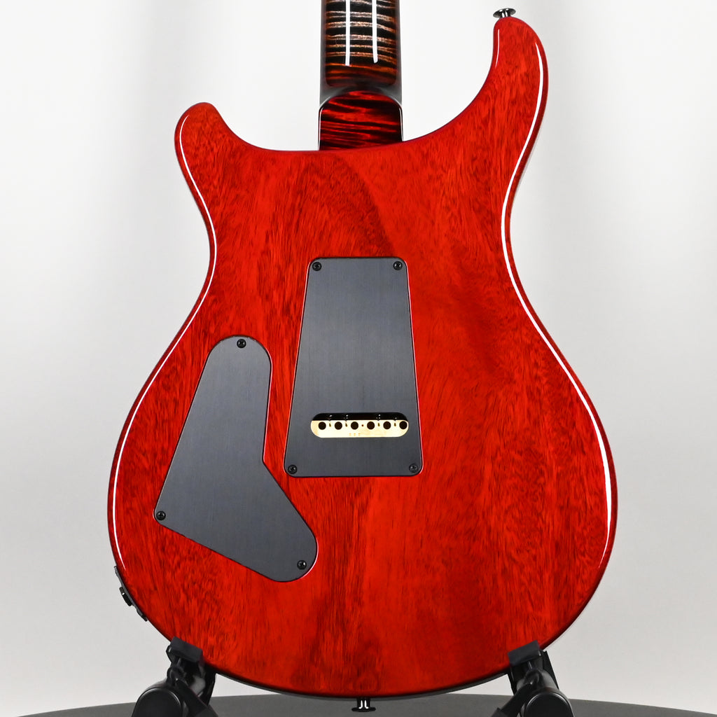 PRS Custom 24 Wood Library w/ 10-Top, Brazilian Rosewood, & DMO Pickups- Charcoal Cherry Burst 2026 (0434661)