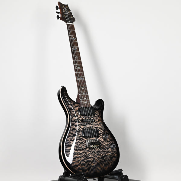 PRS Modern Eagle V Wood Library w/ 10-Top & Brazilian Rosewood Fingerboard Electric Guitar- Charcoal Black 2025 (0414984)
