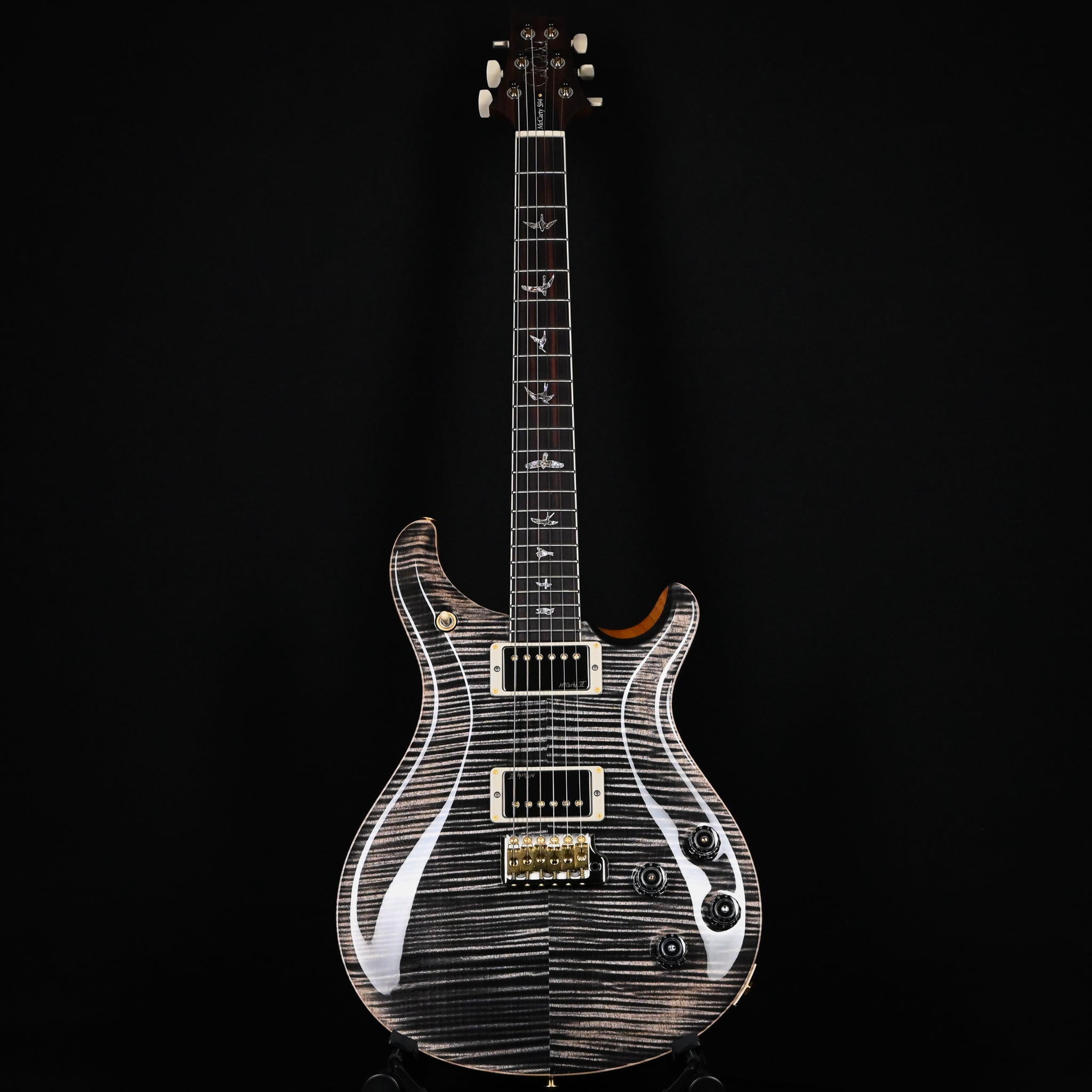 PRS Wood Library McCarty Tremolo w/ 10 Top- Charcoal (Natural Back) 2026 (0430017)