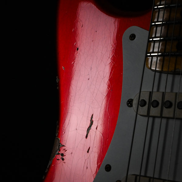 Fender Custom Shop '58 Stratocaster Relic- Faded Aged Candy Apple Red 2025 (CZ581704)