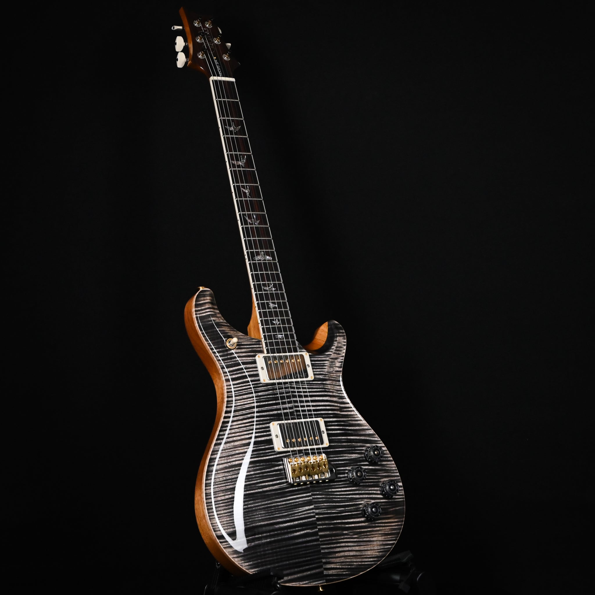 PRS Wood Library McCarty Tremolo w/ 10 Top- Charcoal (Natural Back) 2026 (0430017)
