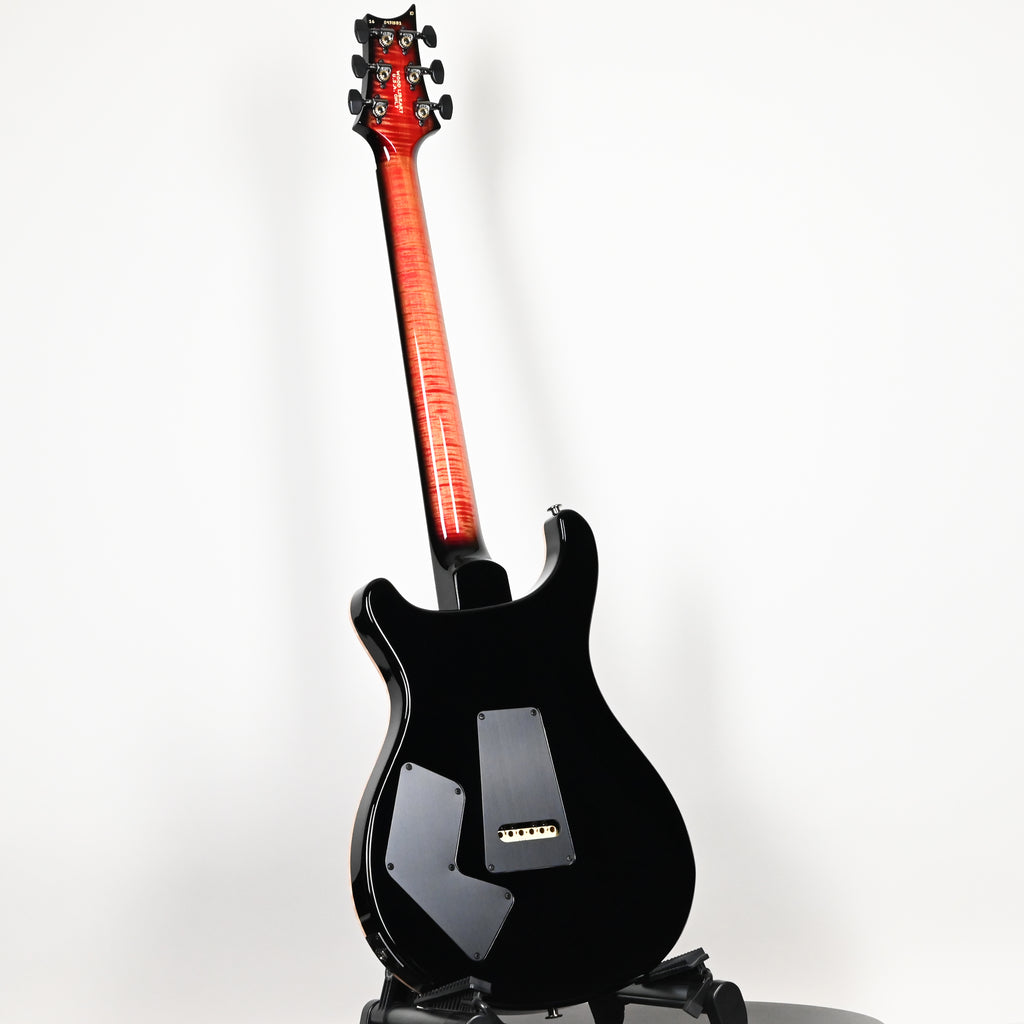 PRS Modern Eagle V Wood Library w/ 10-Top & Brazilian Rosewood Fingerboard Electric Guitar- Blood Orange Smokeburst 2026 (0431582)