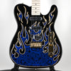 Fender James Burton Telecaster w/ Maple Fingerboard- Blue Paisley Flames (US22183543)
