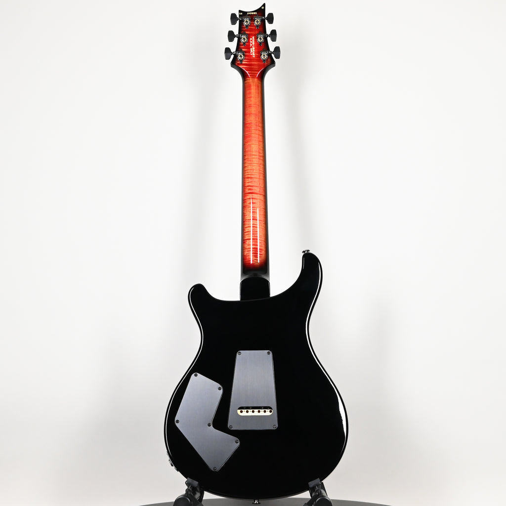 PRS Modern Eagle V Wood Library w/ 10-Top & Brazilian Rosewood Fingerboard Electric Guitar- Blood Orange Smokeburst 2026 (0431582)