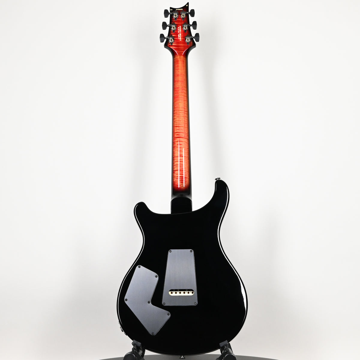 PRS Modern Eagle V Wood Library w/ 10-Top & Brazilian Rosewood Fingerboard Electric Guitar- Blood Orange Smokeburst 2026 (0431582)