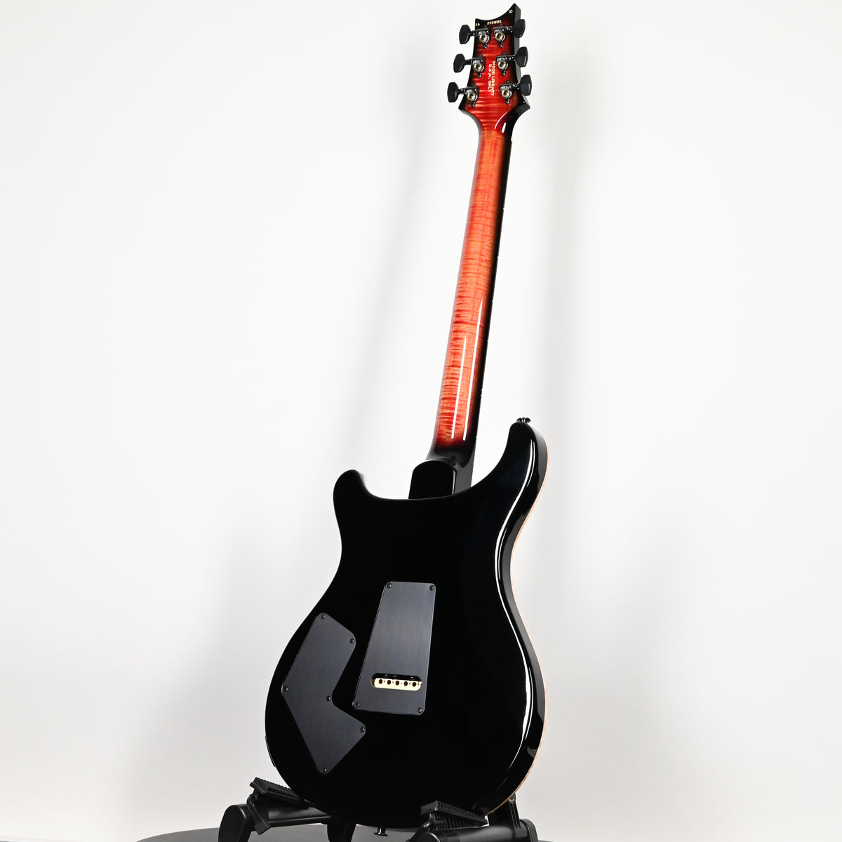PRS Modern Eagle V Wood Library w/ 10-Top & Brazilian Rosewood Fingerboard Electric Guitar- Blood Orange Smokeburst 2026 (0431582)