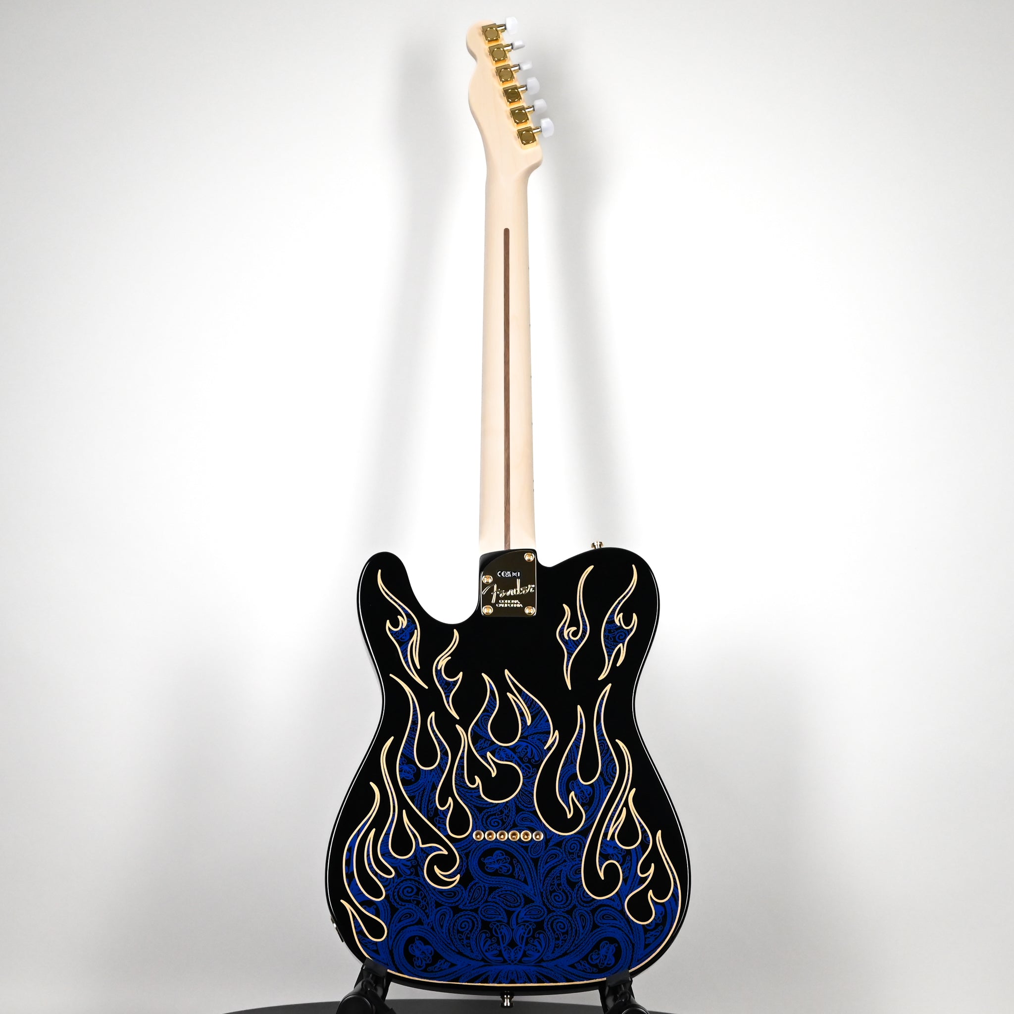 Fender James Burton Telecaster w/ Maple Fingerboard- Blue Paisley Flames (US22183543)