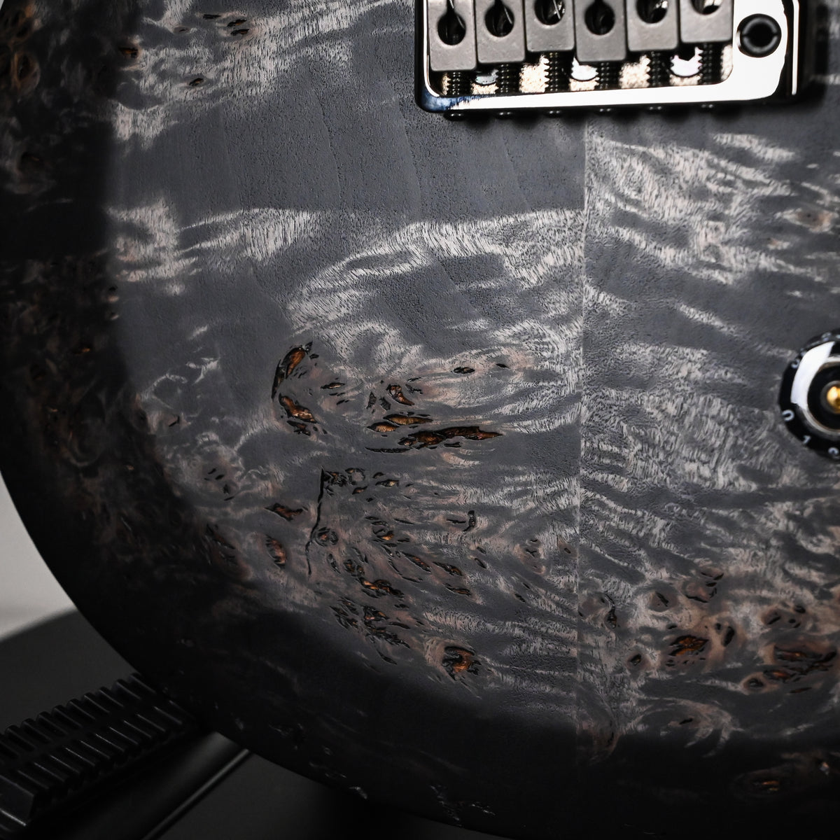 PRS Wood Library Select Limited S2 Custom 24 Poplar Burl- Charcoal Burst 2026 (S2090058)
