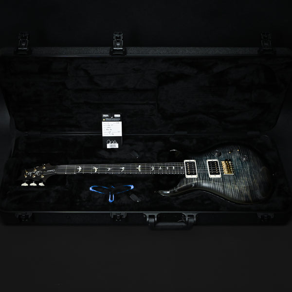 PRS Custom 24 w/ 10-Top & DMO Pickups- Faded Whale Blue Wraparound 2025 (0409071)