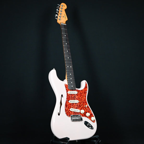 Fender Limited Edition American Professional II Stratocaster Thinline- Transparent Shell Pink (US240019484)