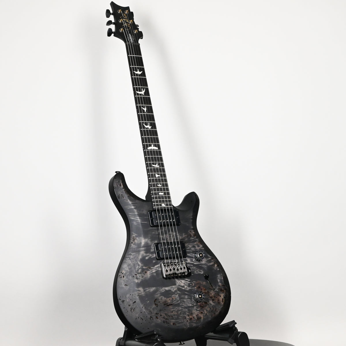 PRS Wood Library Select Limited S2 Custom 24 Poplar Burl- Charcoal Burst 2026 (S2090058)