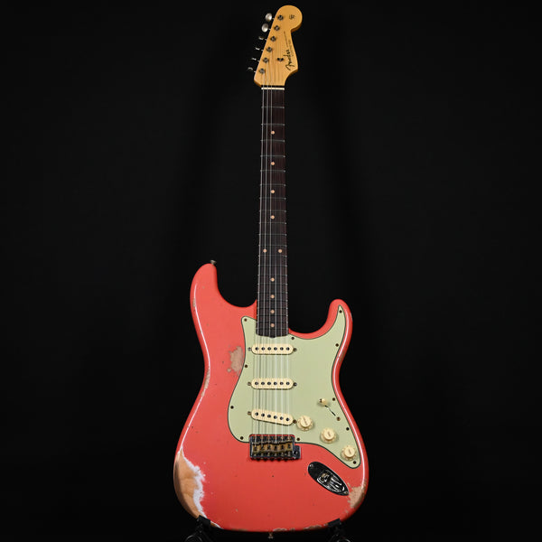 Fender Custom Shop '62 Stratocaster Heavy Relic- Faded/ Aged Tahitian Coral 2024 (CZ552274)