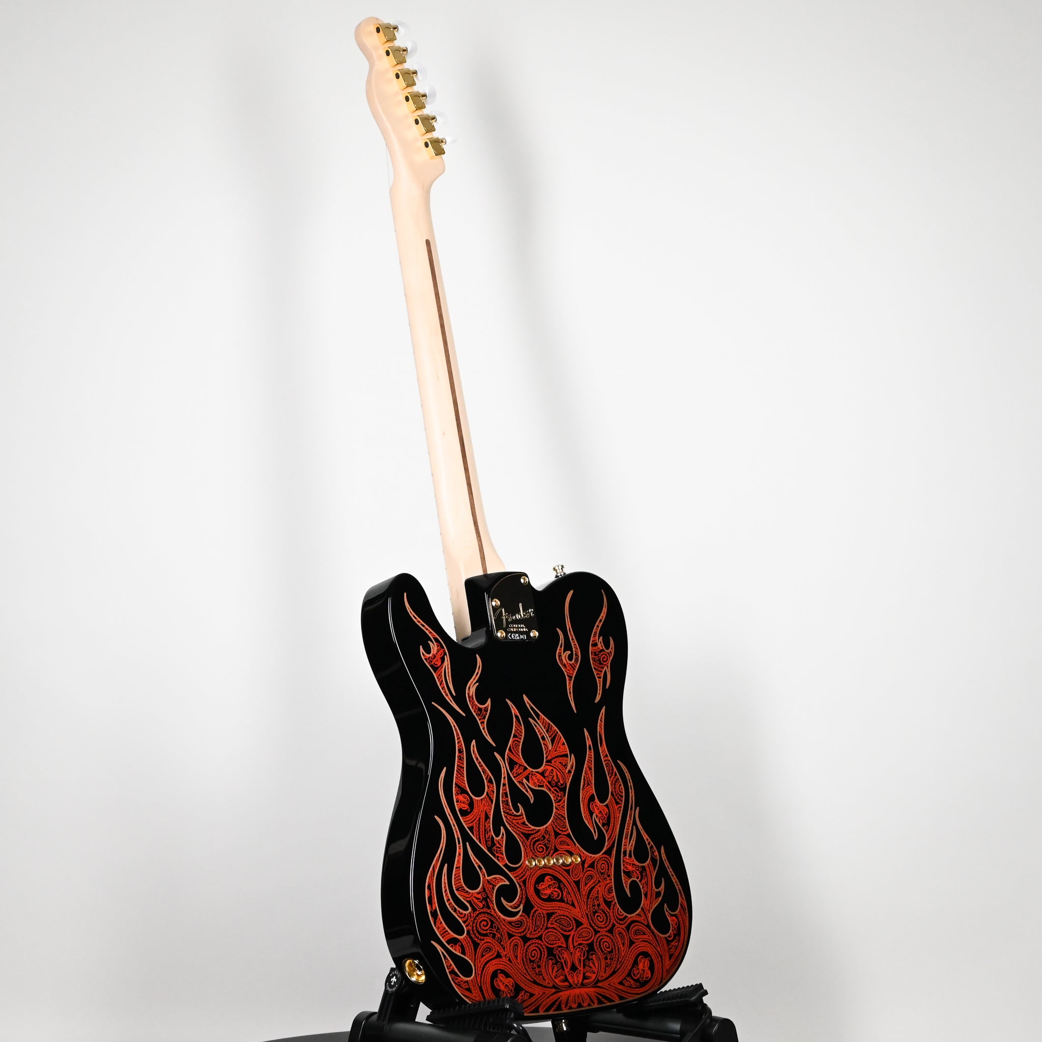 Fender James Burton Telecaster w/ Maple Fingerboard- Red Paisley Flames (US22183403)