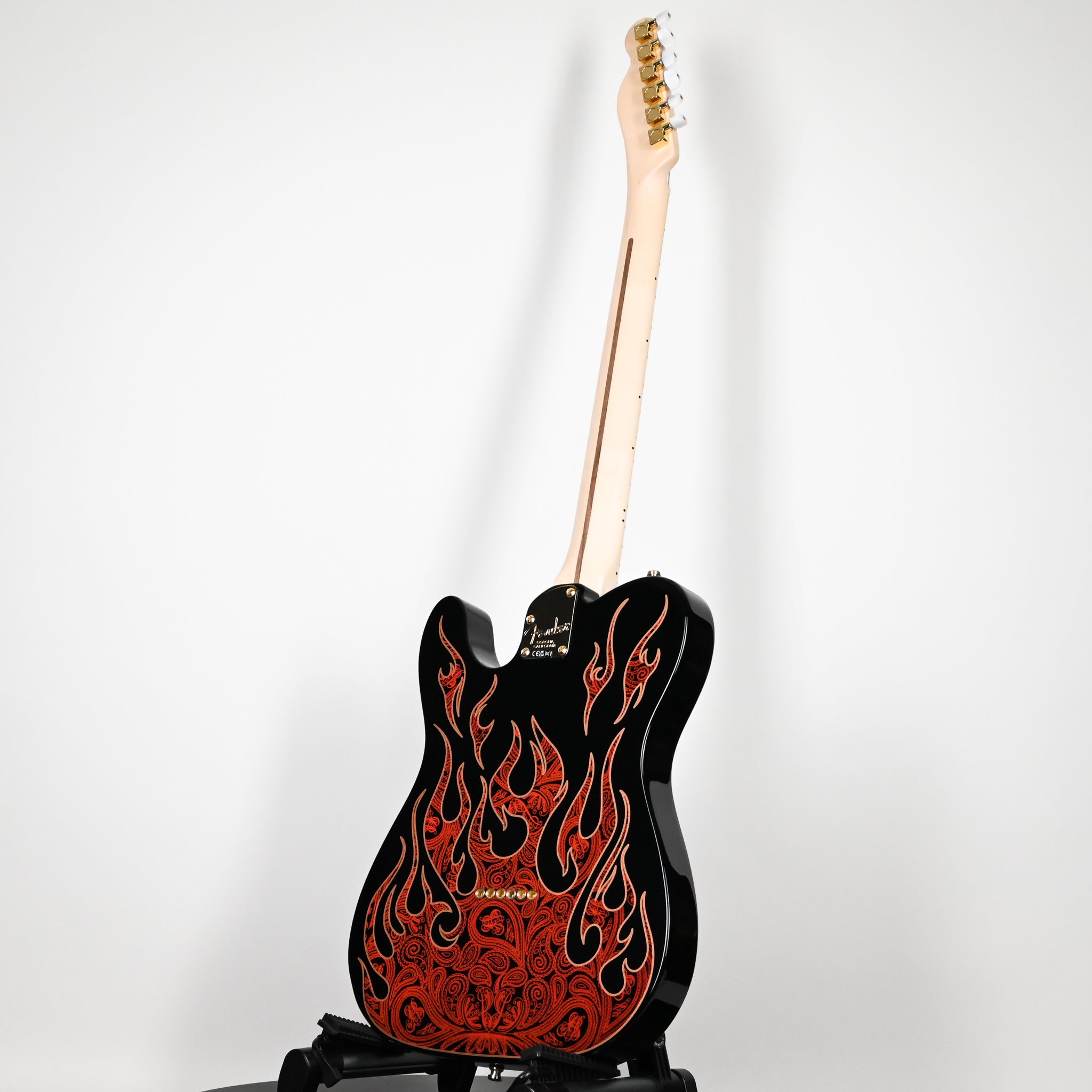Fender James Burton Telecaster w/ Maple Fingerboard- Red Paisley Flames (US22183403)