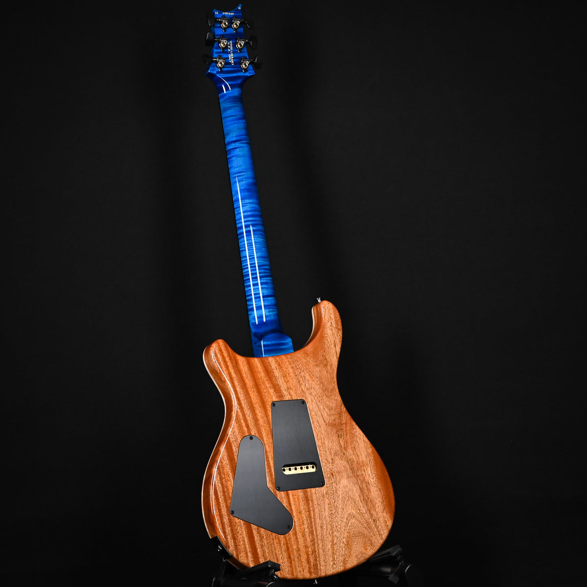 PRS Custom 24 Wood Library w/ Brazilian Rosewood, & DMO Pickups- Aquamarine (Natural Back) 2026 (0434663)