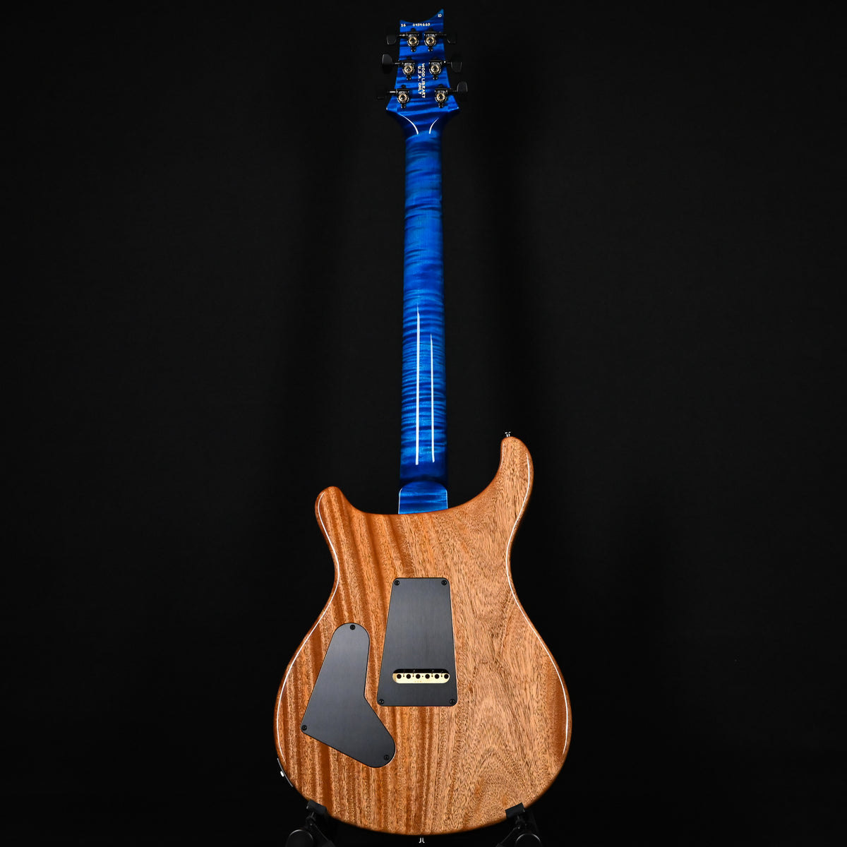 PRS Custom 24 Wood Library w/ Brazilian Rosewood, & DMO Pickups- Aquamarine (Natural Back) 2026 (0434663)