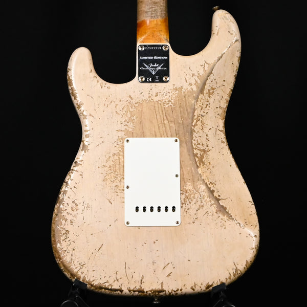 Fender Custom Shop Limited Edition Red Hot Stratocaster Super Heavy Relic- Aged Dirty White Blonde 2025 (CZ583313)