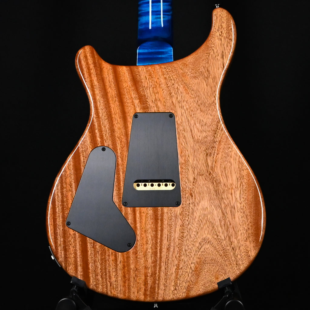 PRS Custom 24 Wood Library w/ Brazilian Rosewood, & DMO Pickups- Aquamarine (Natural Back) 2026 (0434663)