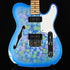 Fender Custom Shop Limited Edition Dual P90 Blue Floral Telecaster Relic 2024 (CZ583191)