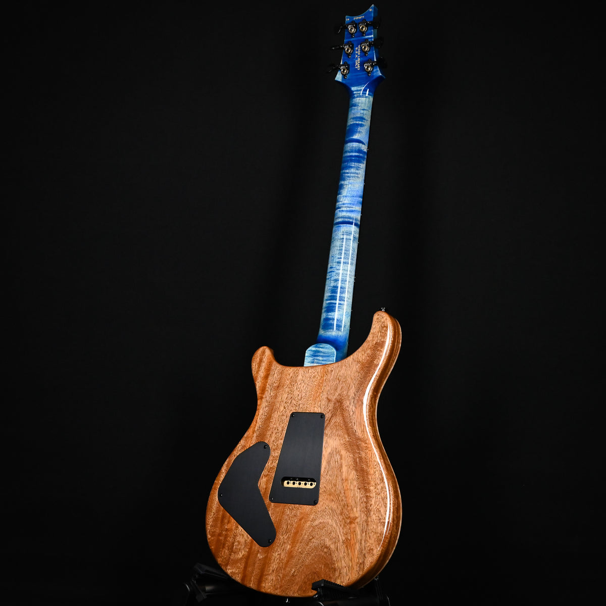 PRS Custom 24 Piezo Wood Library w/ 10-Top & Brazilian Rosewood- Faded Blue Jean (Natural Back) (0434577)