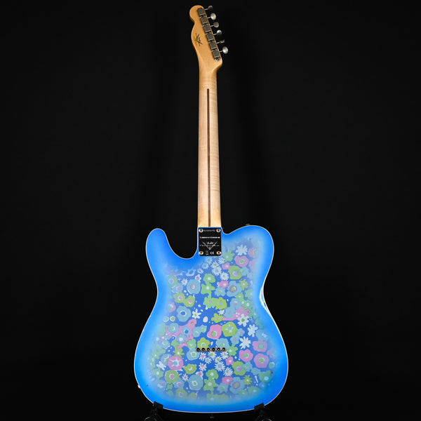 Fender Custom Shop Limited Edition Dual P90 Blue Floral Telecaster Relic 2024 (CZ583191)