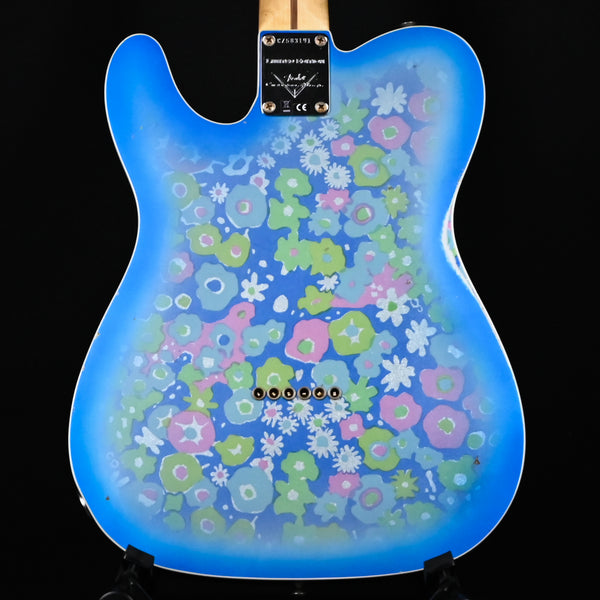 Fender Custom Shop Limited Edition Dual P90 Blue Floral Telecaster Relic 2024 (CZ583191)