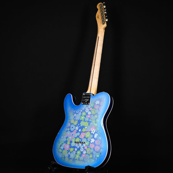 Fender Custom Shop Limited Edition Dual P90 Blue Floral Telecaster Relic 2024 (CZ583191)