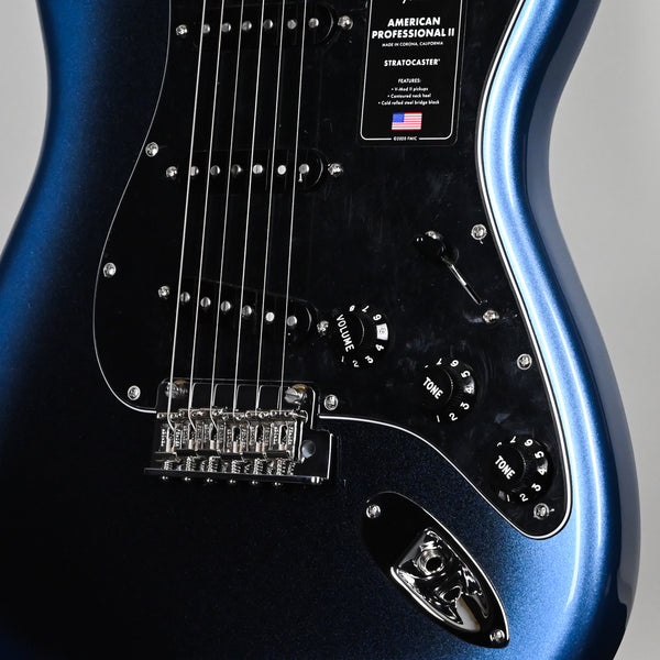 Fender American Professional II Stratocaster Electric Guitar- Dark Night 2026 (US26029622)