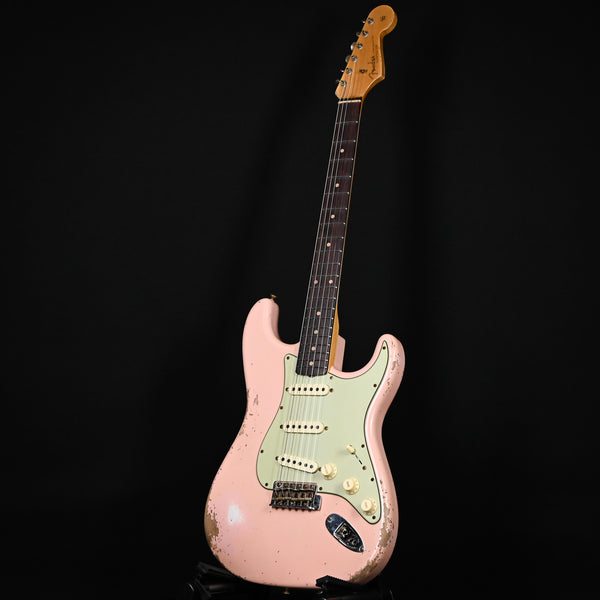 Fender Custom Shop '62 Stratocaster Heavy Relic- Aged Shell Pink 2024 (CZ583036)