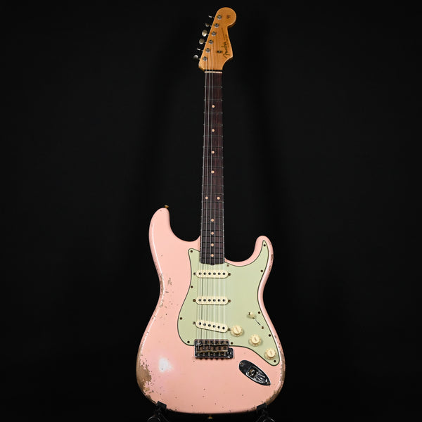 Fender Custom Shop '62 Stratocaster Heavy Relic- Aged Shell Pink 2024 (CZ583036)