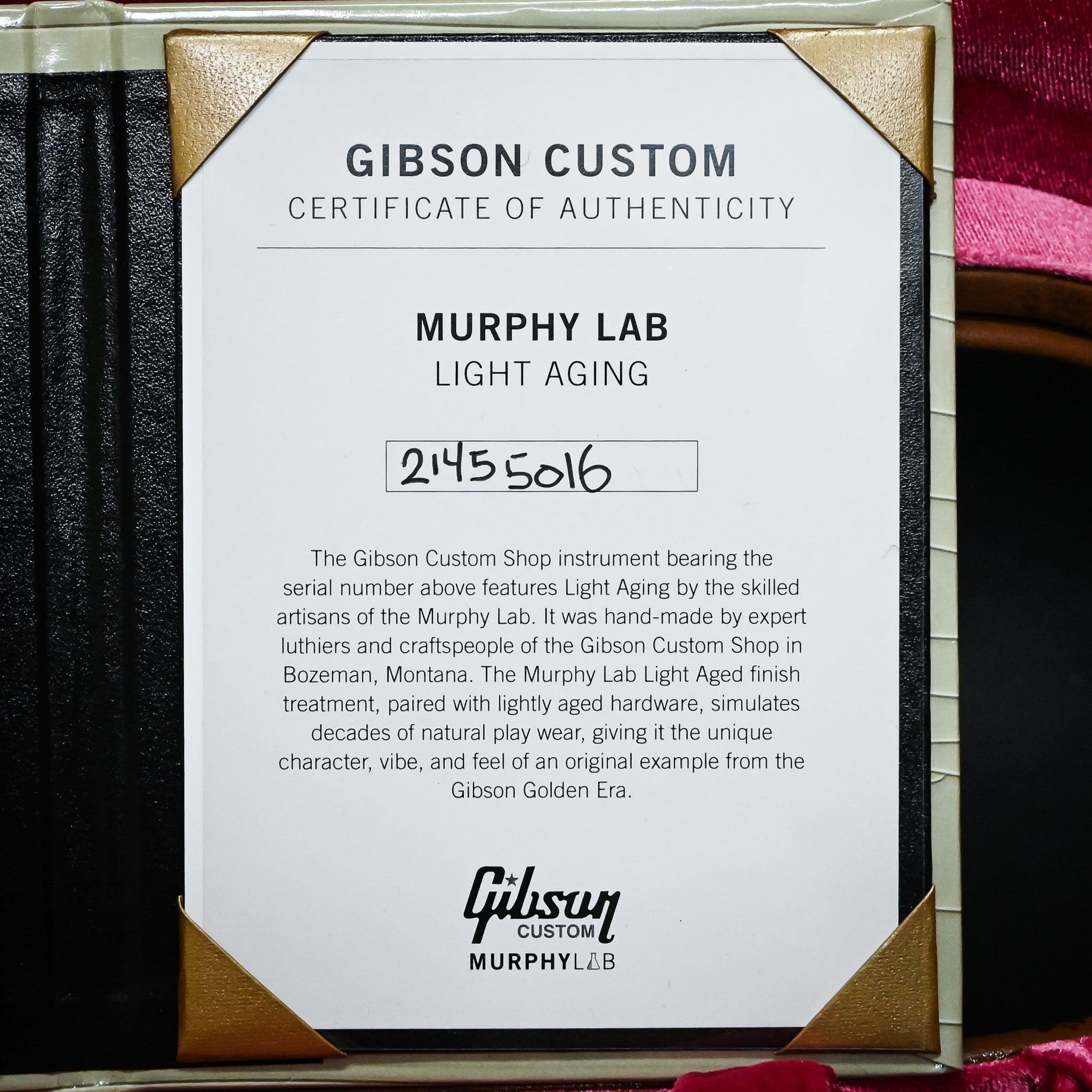 Gibson Custom 1957 SJ-200 Murphy Lab Light Aged- Dark Natural 2025 (21455016)