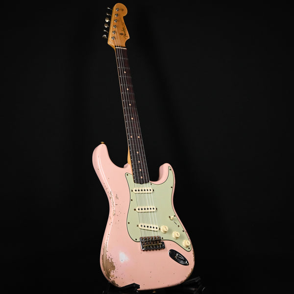 Fender Custom Shop '62 Stratocaster Heavy Relic- Aged Shell Pink 2024 (CZ583036)