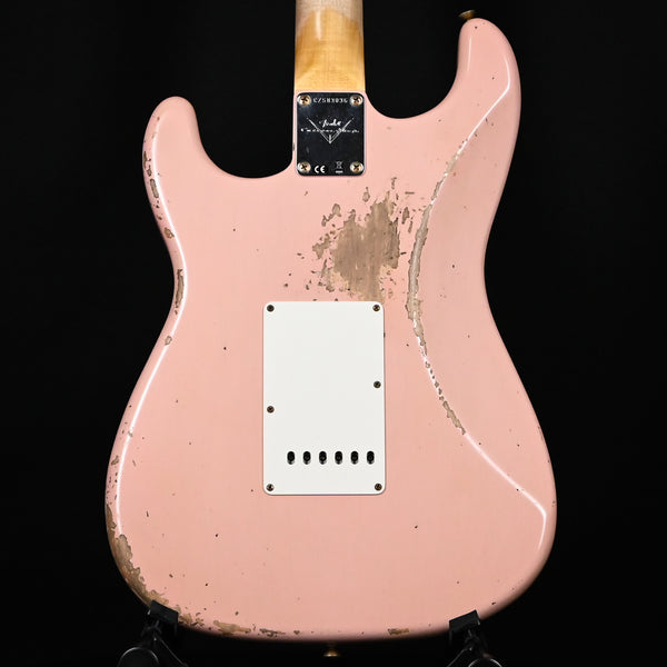 Fender Custom Shop '62 Stratocaster Heavy Relic- Aged Shell Pink 2024 (CZ583036)