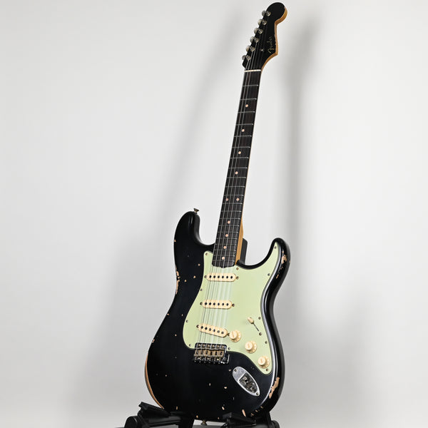 Fender Custom Shop Limited Edition 1960 Stratocaster Relic- Black 2025 (CZ586580) Used – Excellent