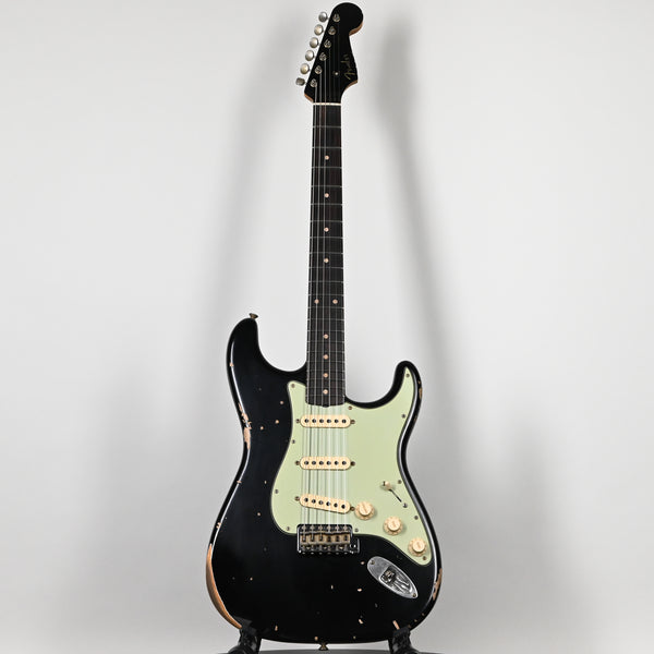 Fender Custom Shop Limited Edition 1960 Stratocaster Relic- Black 2025 (CZ586580) Used – Excellent