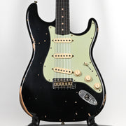 Fender Custom Shop Limited Edition 1960 Stratocaster Relic- Black 2025 (CZ586580) Used – Excellent