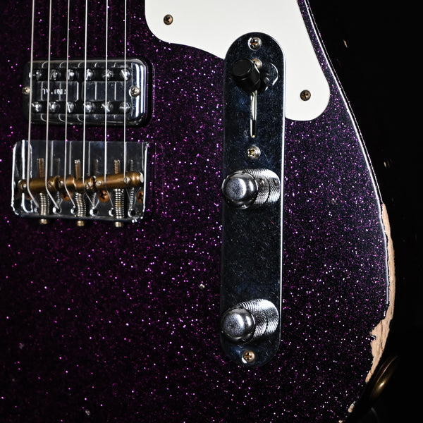 Fender Custom Shop Limited Edition Caballo Tono Ligero Telecaster Relic- Aged Magenta Sparkle 2025 (CZ584264)