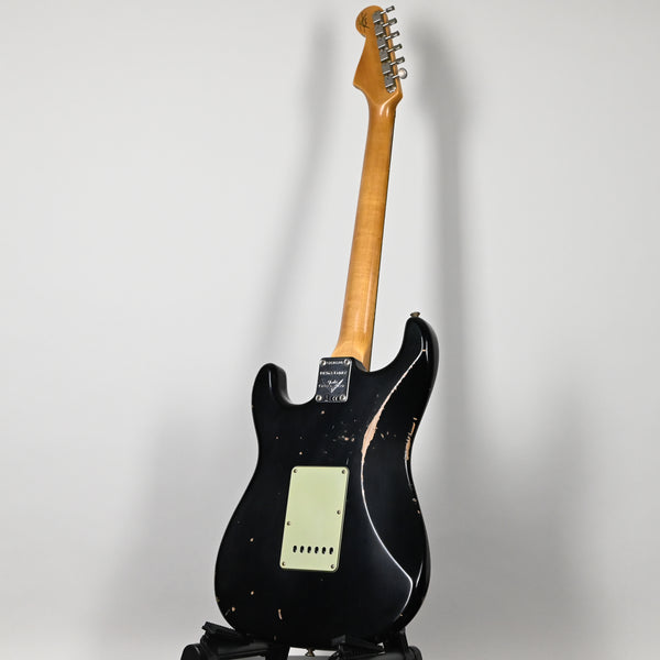 Fender Custom Shop Limited Edition 1960 Stratocaster Relic- Black 2025 (CZ586580) Used – Excellent