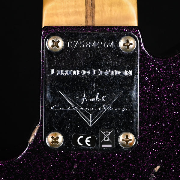 Fender Custom Shop Limited Edition Caballo Tono Ligero Telecaster Relic- Aged Magenta Sparkle 2025 (CZ584264)