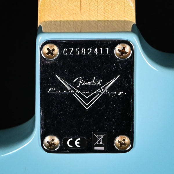 Fender Custom Shop '60 Stratocaster Journeyman- Aged Daphne Blue 2024 (CZ582411)