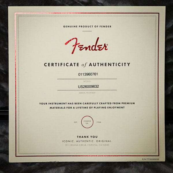 Fender American Professional II Telecaster Deluxe Electric Guitar- Dark Night 2026 (US26009632)