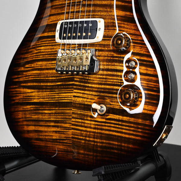 PRS Custom 24-08 w/ 10-Top Electric Guitar- Black Gold Wraparound Burst 2025 (0412730)