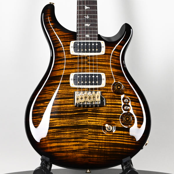PRS Custom 24-08 w/ 10-Top Electric Guitar- Black Gold Wraparound Burst 2025 (0412730)