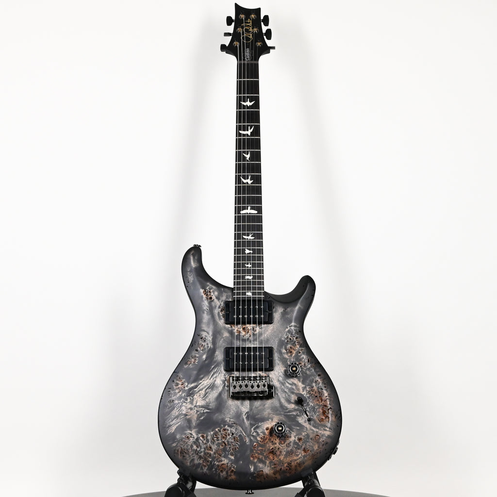 PRS Wood Library Select Limited S2 Custom 24 Poplar Burl- Charcoal Burst 2026 (S2090050)