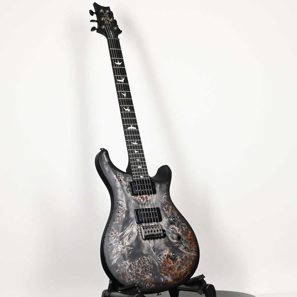 PRS Wood Library Select Limited S2 Custom 24 Poplar Burl- Charcoal Burst 2026 (S2090050)